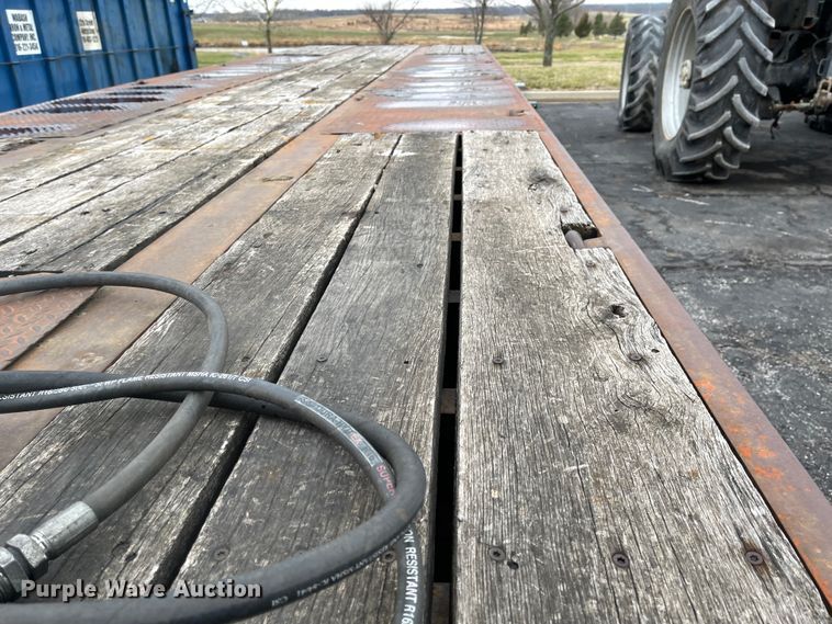 image for item KT9661 1997 Trail-Eze PDLX20TC31  tilt deck equipment trailer