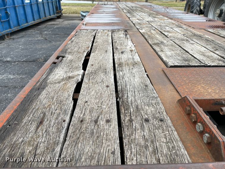 image for item KT9661 1997 Trail-Eze PDLX20TC31  tilt deck equipment trailer