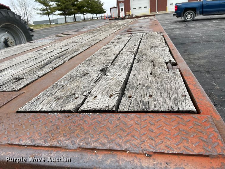 image for item KT9661 1997 Trail-Eze PDLX20TC31  tilt deck equipment trailer