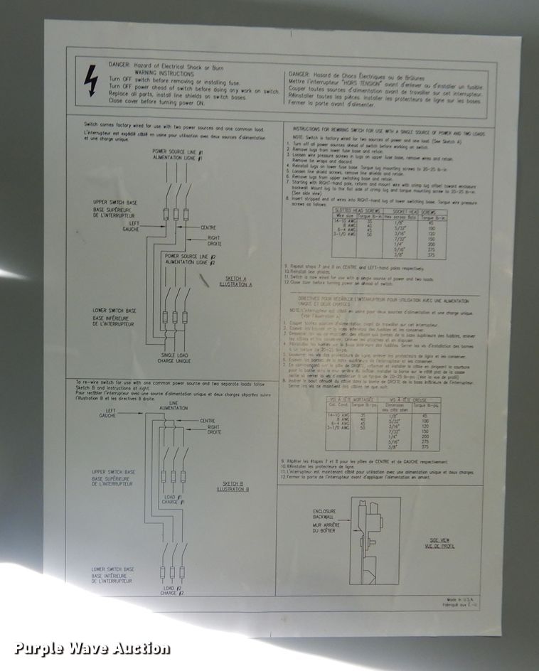 image for item MX9918 Double throw safety switch