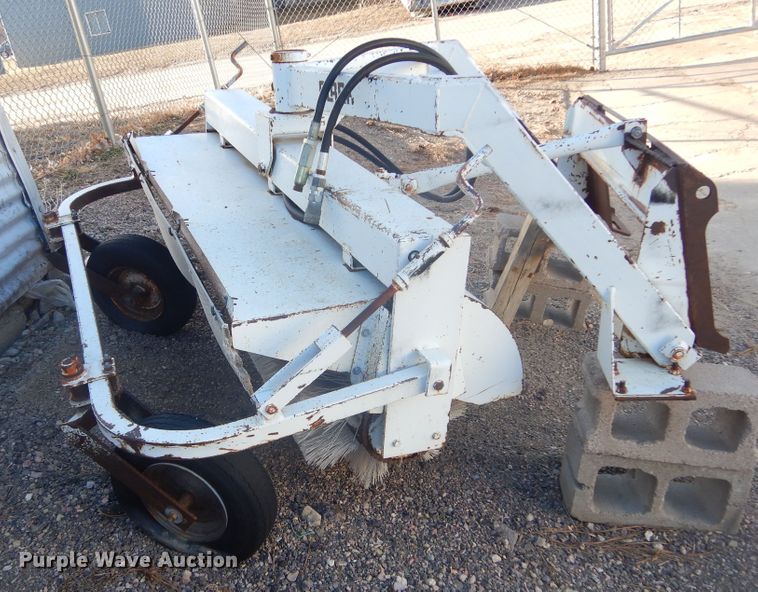 image for item MX9920 66" W skid steer broom