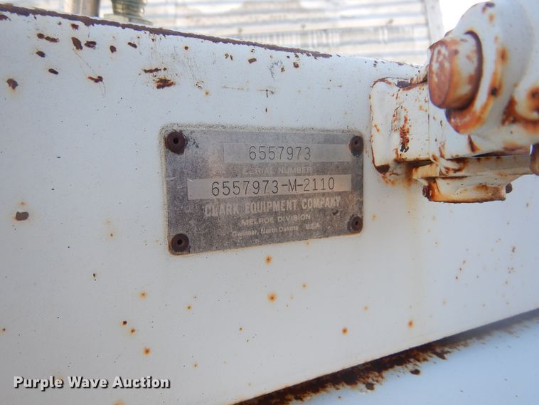 image for item MX9920 66" W skid steer broom