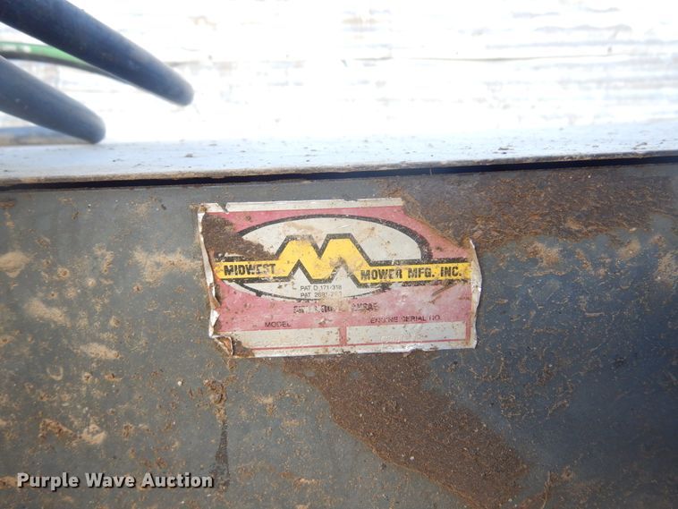 image for item MX9921 60" W skid steer rotary mower