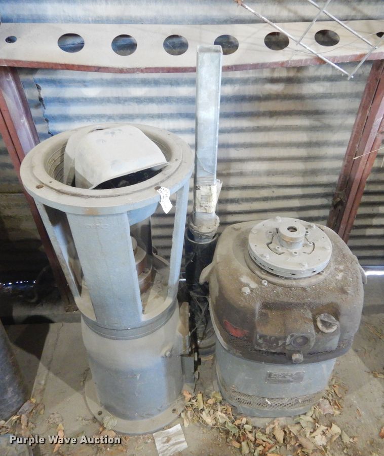 image for item MX9922 High Thrust  turbine driven well head