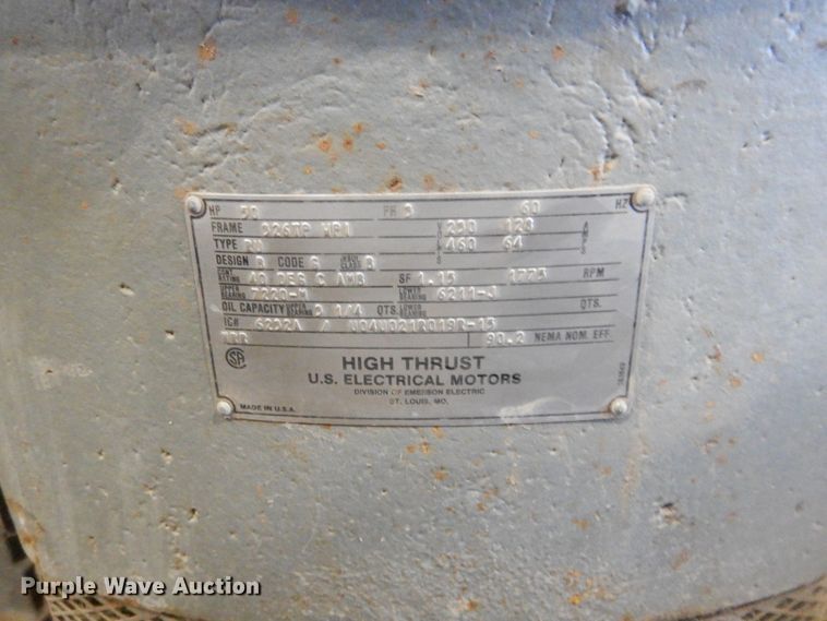 image for item MX9922 High Thrust  turbine driven well head