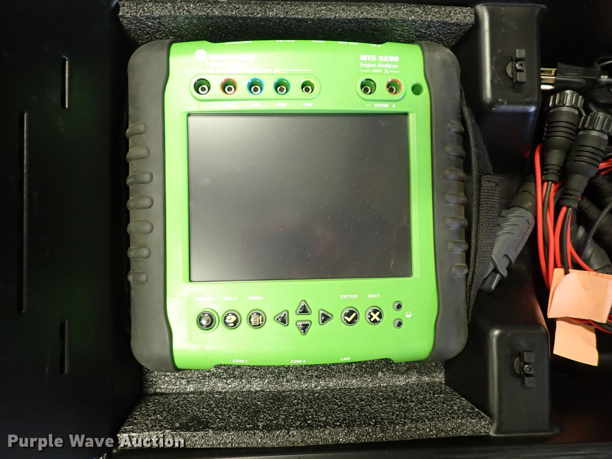 MTS 5200 engine analyzer in Mcpherson, KS Item HR9832 sold Purple Wave