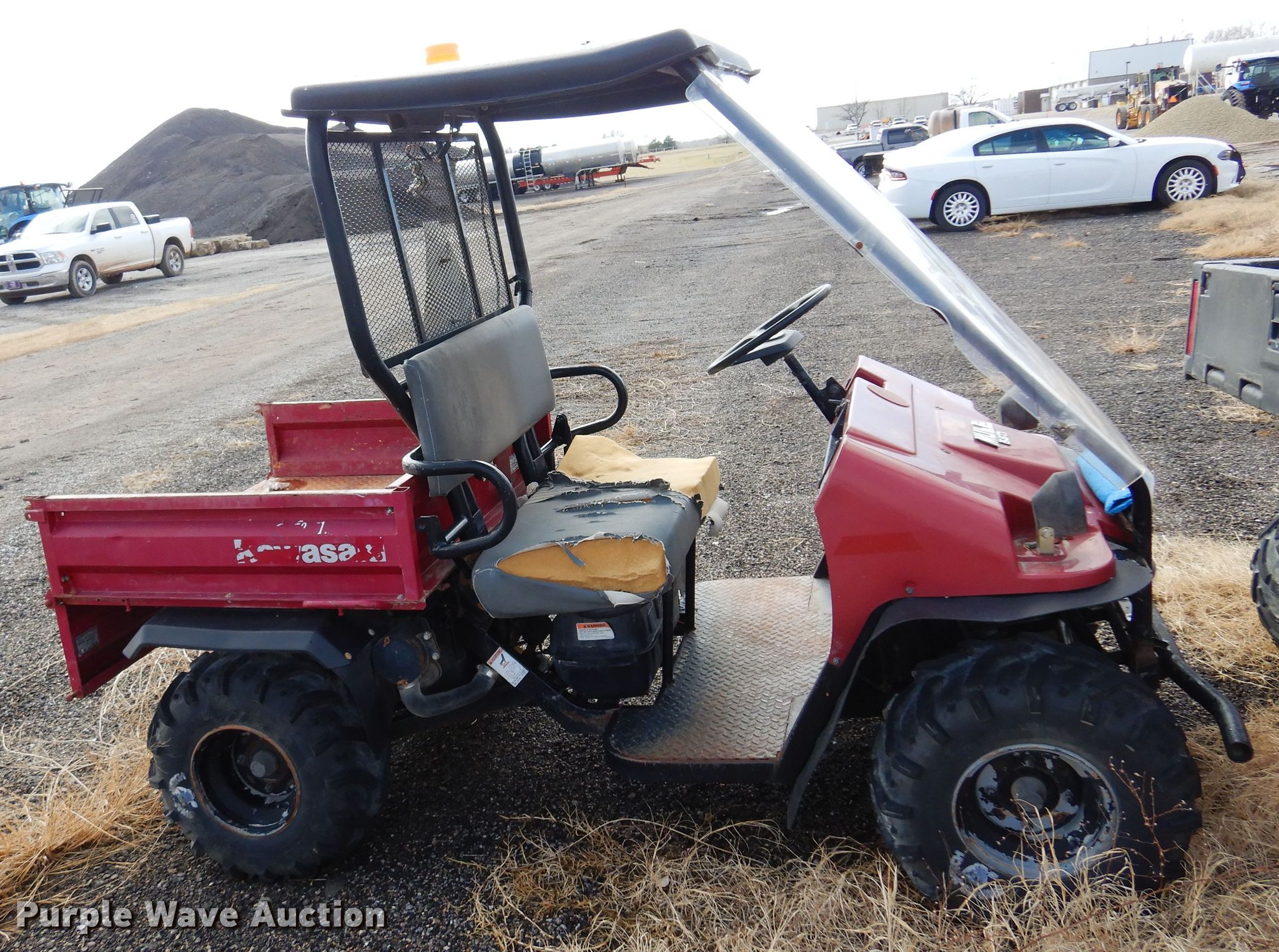 2004 Kawasaki Mule 550 utility vehicle in El Dorado, KS Item KJ9598