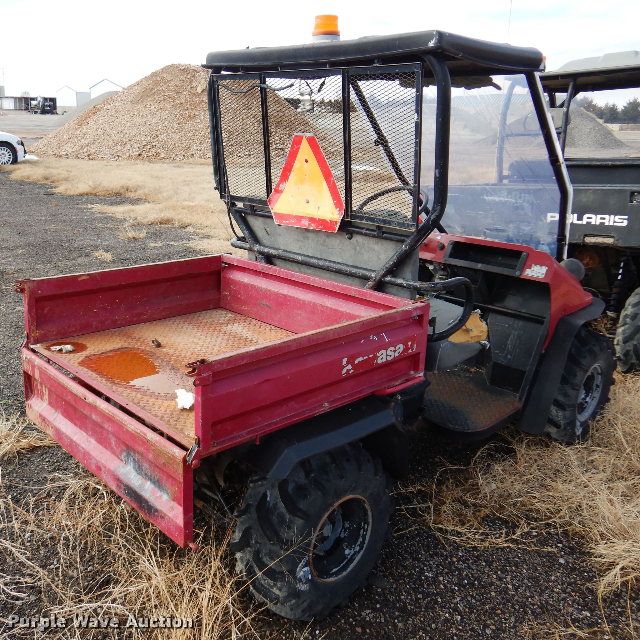 2004 Kawasaki Mule 550 utility vehicle in El Dorado, KS Item KJ9598