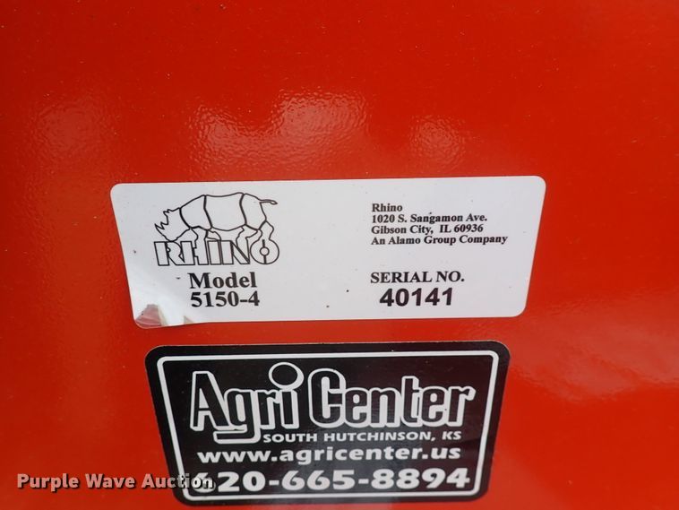 image for item DC4019 Rhino 5150-4  batwing rotary mower