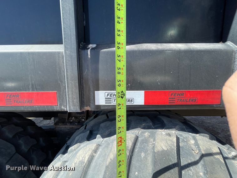 image for item DJ5049 2018 Fehr  manure spreader