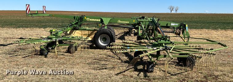 image for item DJ5061 2009 Krone Swadro 1400  rotary hay rake