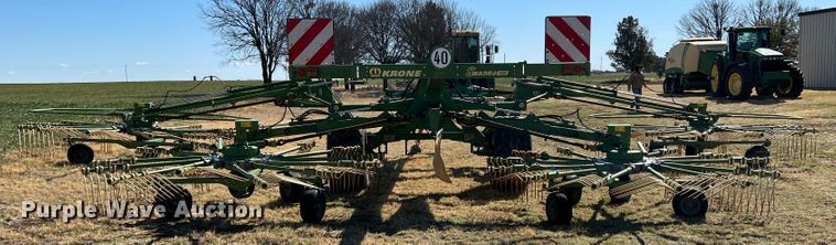 image for item DJ5061 2009 Krone Swadro 1400  rotary hay rake