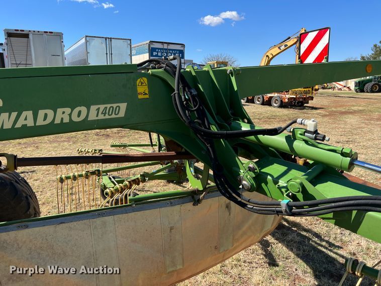image for item DJ5061 2009 Krone Swadro 1400  rotary hay rake