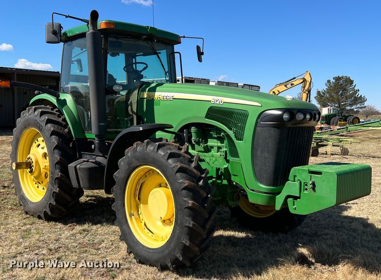 image for item DJ5062 2005 John Deere 8120  MFWD tractor