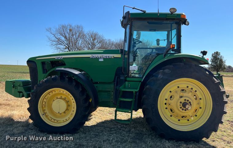 image for item DJ5062 2005 John Deere 8120  MFWD tractor