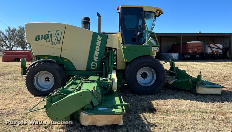 image for item DJ5064 2008 Krone Big M 400  windrower