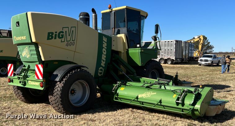 image for item DJ5064 2008 Krone Big M 400  windrower