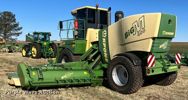 image for item DJ5064 2008 Krone Big M 400  windrower