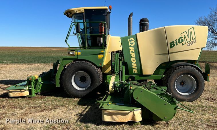 image for item DJ5064 2008 Krone Big M 400  windrower