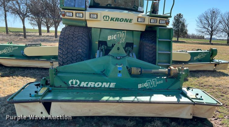 image for item DJ5064 2008 Krone Big M 400  windrower