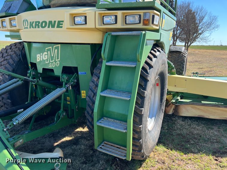 image for item DJ5064 2008 Krone Big M 400  windrower