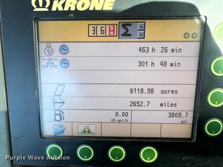 image for item DJ5064 2008 Krone Big M 400  windrower