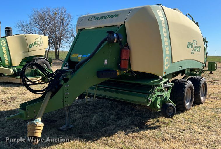 image for item DJ5065 2008 Krone Big Pack 1290  large square baler