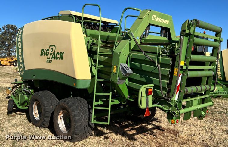 image for item DJ5065 2008 Krone Big Pack 1290  large square baler