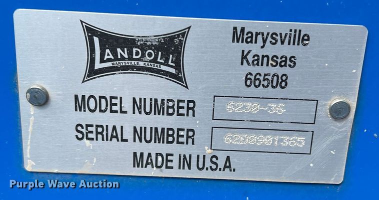 image for item DJ5068 Landoll 6230-36  double off-set disk