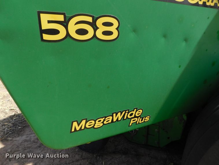 image for item DJ7641 2008 John Deere 568  round baler