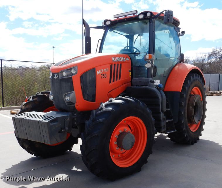 image for item DK0319 Kubota M7-151  MFWD tractor