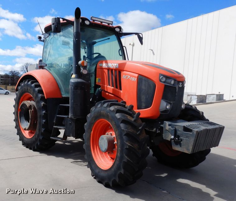 image for item DK0319 Kubota M7-151  MFWD tractor