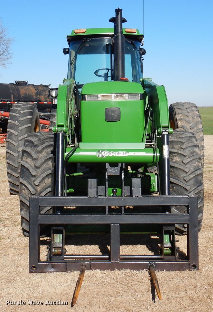 image for item DK4380 1990 John Deere 4955  MFWD tractor