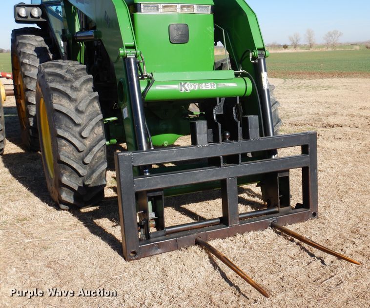 image for item DK4380 1990 John Deere 4955  MFWD tractor