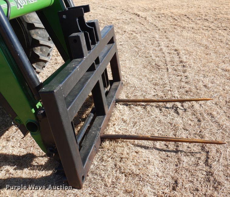 image for item DK4380 1990 John Deere 4955  MFWD tractor