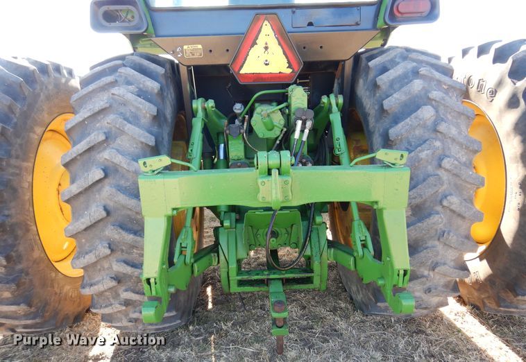 image for item DK4380 1990 John Deere 4955  MFWD tractor