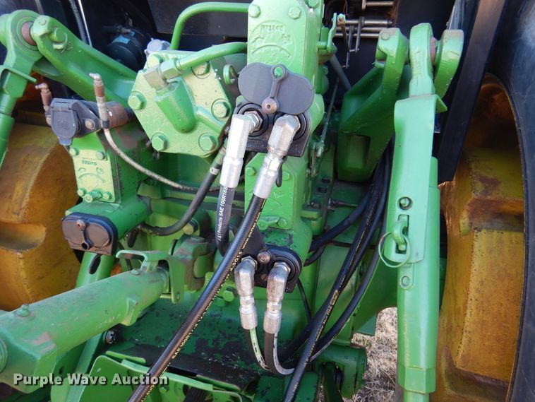 image for item DK4380 1990 John Deere 4955  MFWD tractor