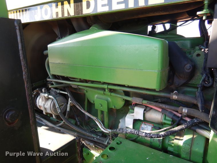 image for item DK4380 1990 John Deere 4955  MFWD tractor