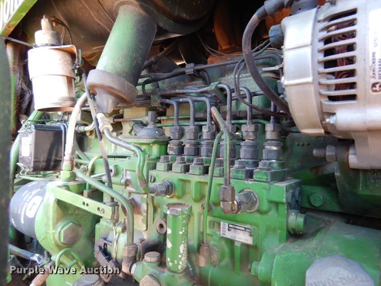 image for item DK4380 1990 John Deere 4955  MFWD tractor