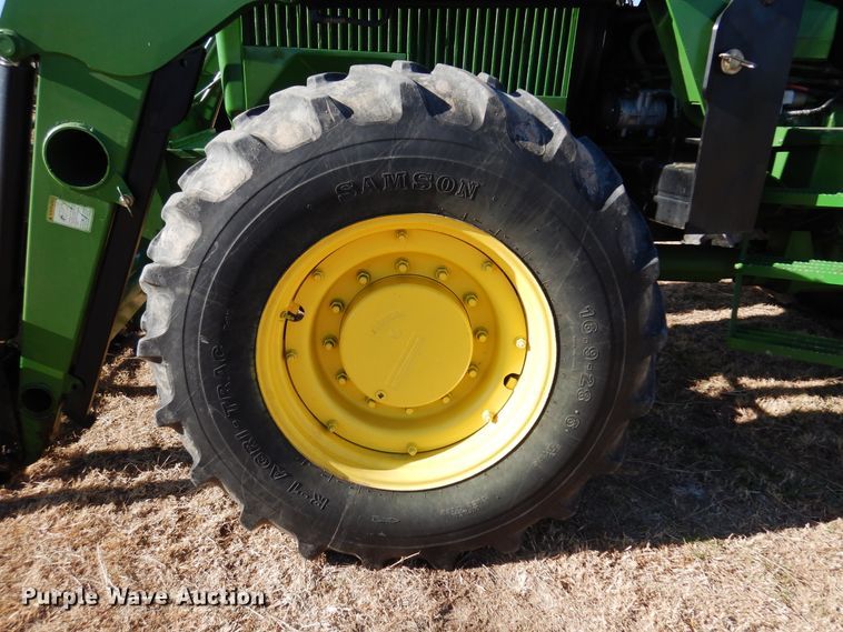 image for item DK4380 1990 John Deere 4955  MFWD tractor