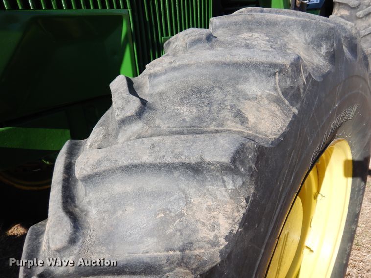 image for item DK4380 1990 John Deere 4955  MFWD tractor