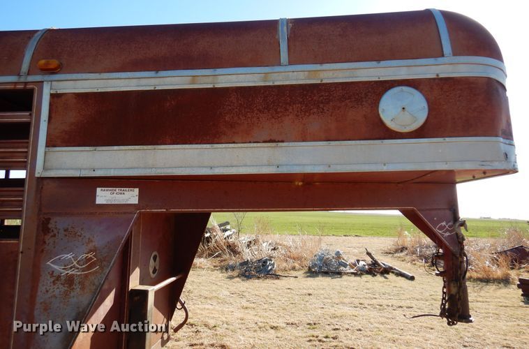 image for item DK4385 Rawhide  livestock trailer