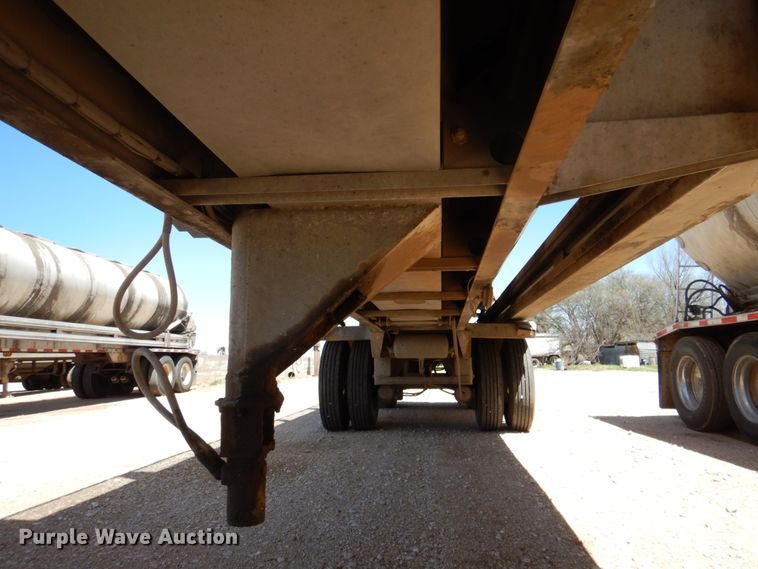 image for item DK8252 1998 Ledwell  feed delivery trailer