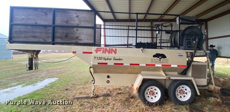 image for item DM4008 2012 Finn T120  hydroseeder