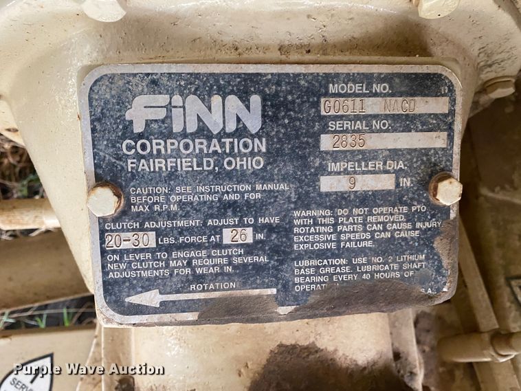 image for item DM4008 2012 Finn T120  hydroseeder