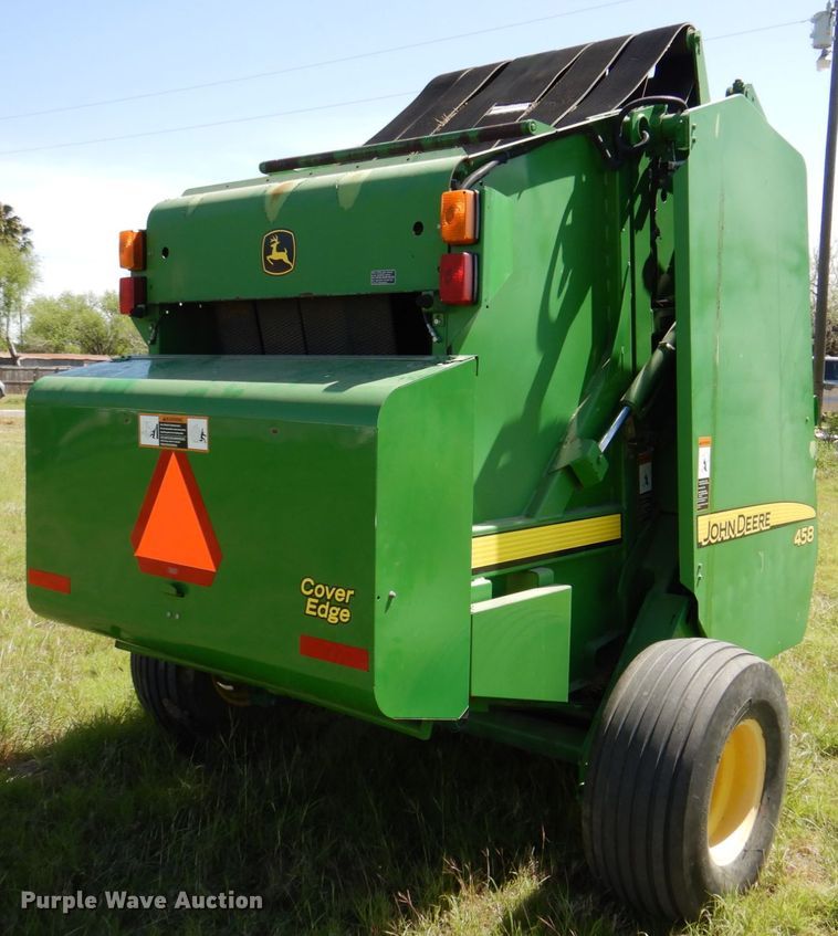 image for item DP3917 2007 John Deere 458  round baler