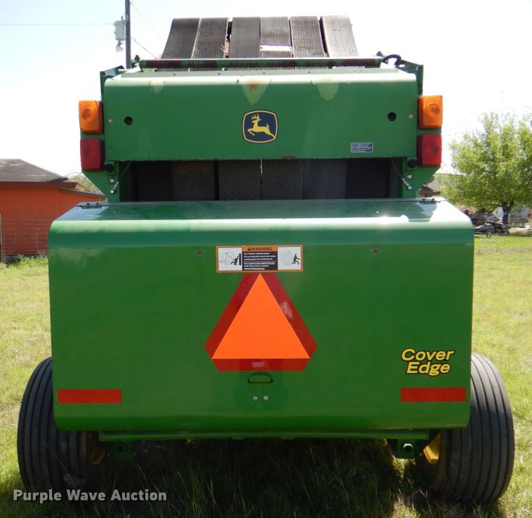 image for item DP3917 2007 John Deere 458  round baler