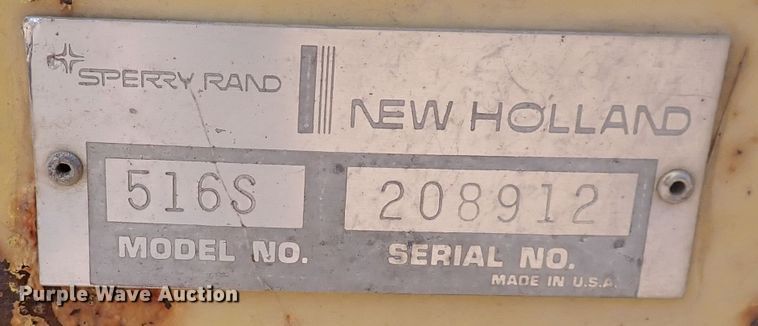 image for item DP4567 New Holland 516S  manure spreader