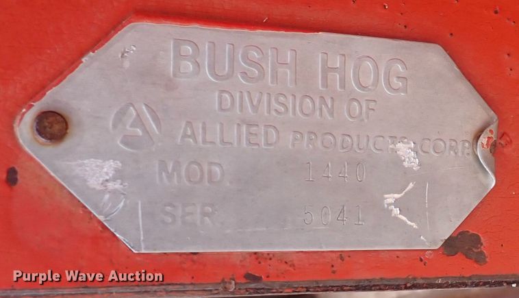 image for item DP4573 Bush Hog 1440  tandem disk