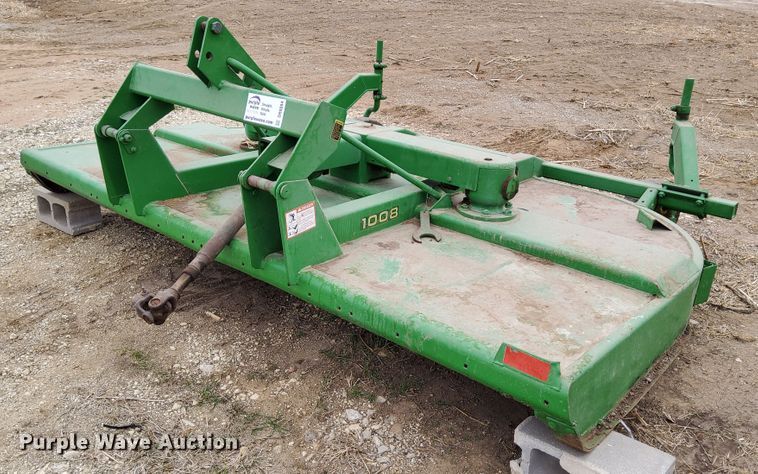 image for item DR0884 John Deere 1008  rotary mower